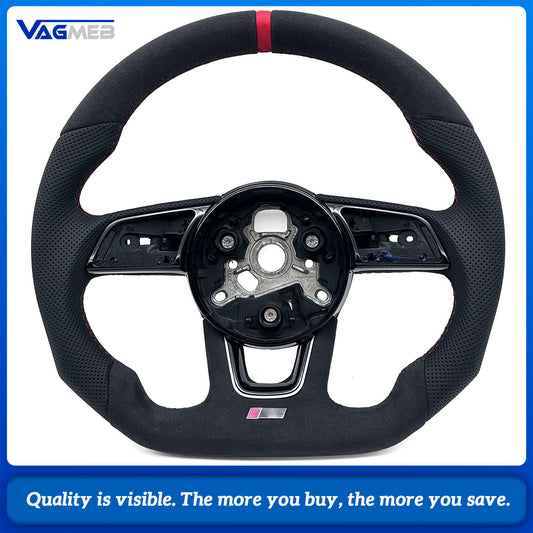 Sports style car steering wheel suitable For Audi A4 B9 car accessories