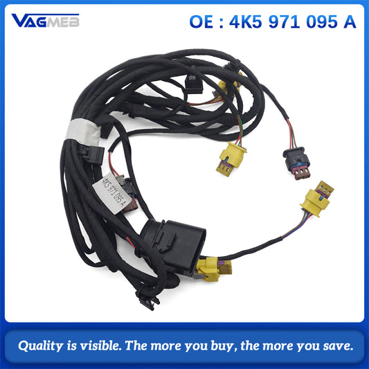 4K5971095A Front Bumper Parking 6 Sensor Wiring Harness For Audi A6 C8 A6L A4L car accessories