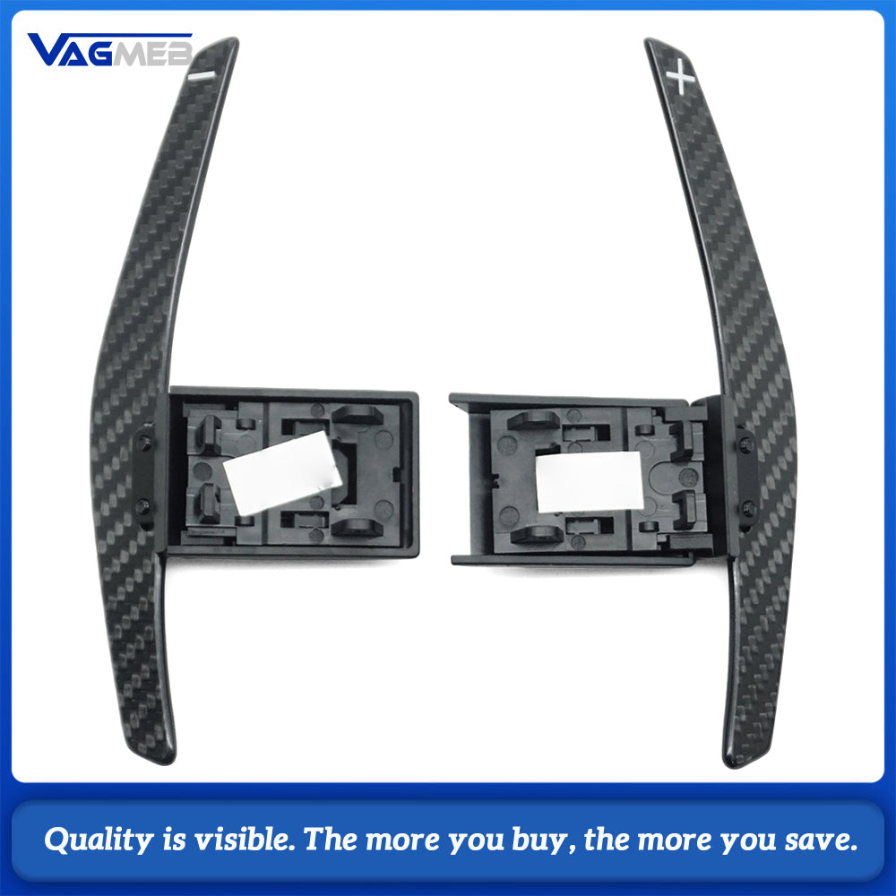 Carbon Fiber UpDown Shift Paddles Steering Wheel Accessories for BMW F36F21F22F32F30F02F80F11F06F20F23M3 M4 Models