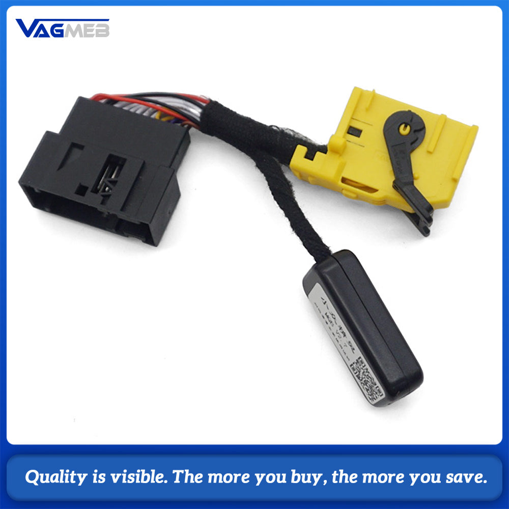 MQB 360 Surround View Camera CAN Bus Decoder Adapter Wiring Harness Module For VW Audi Skoda MQB Platform Panoramic Parking Assist Retrofit