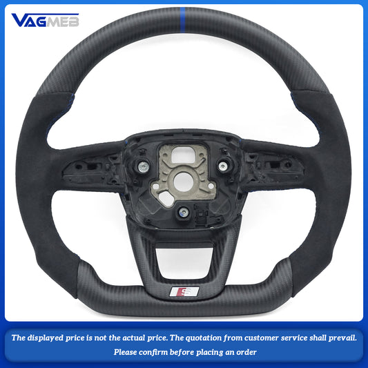 Car interior accessories carbon fiber steering wheel for Audi Q5 FY