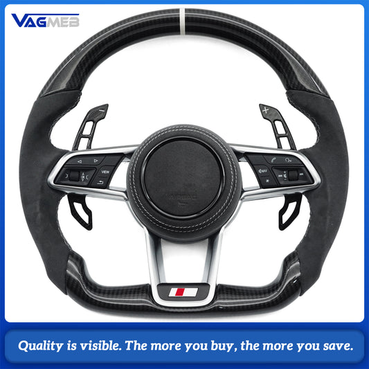 Modify Carbon Steering Wheel Square Style for Audi  R8