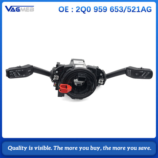 For VW Skoda Octavia POLO Steering Wheel Control Module Shift HandLever  2Q0 959 653 521AG