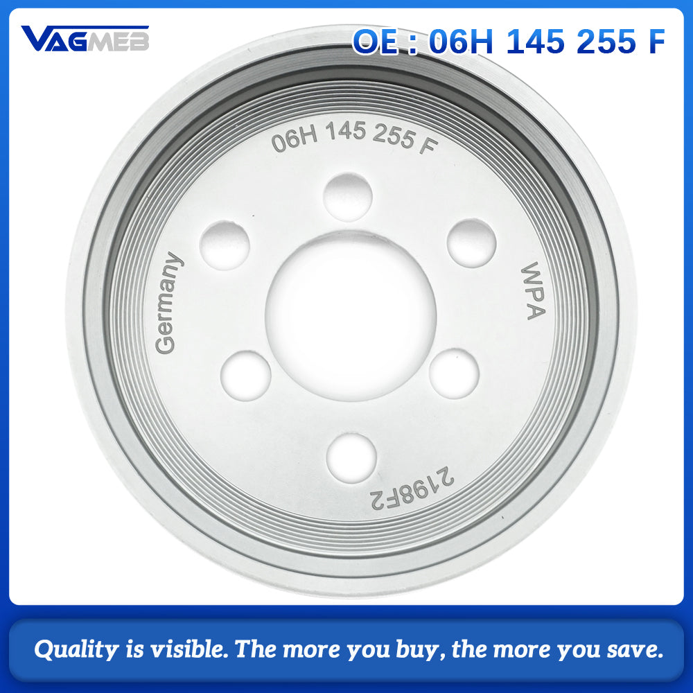 06H 145 255 F High Quality For VW Pulley, Power Steering Pump For Vw Transporter 2.0tdi 10-16 Crafter 2