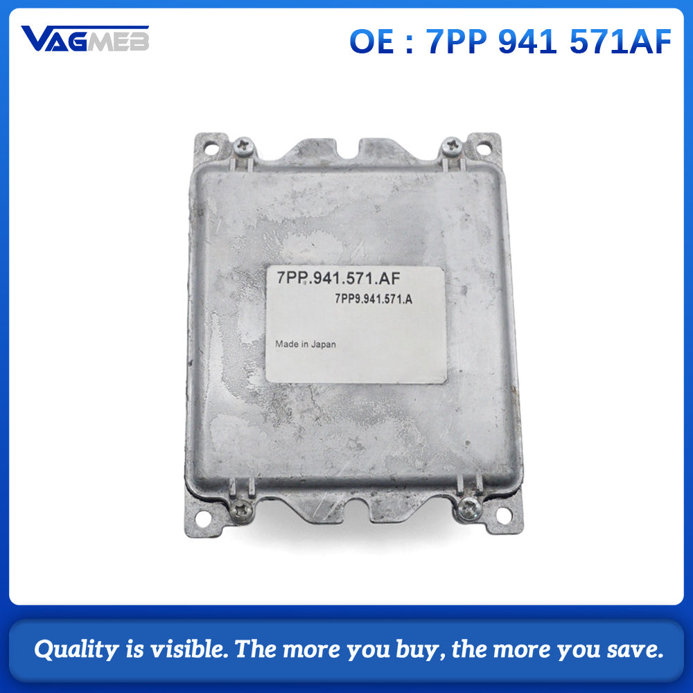 90%Used Headlight LED Driver Power Control Module 7PP941571AF Replacement For Audi A8 D5