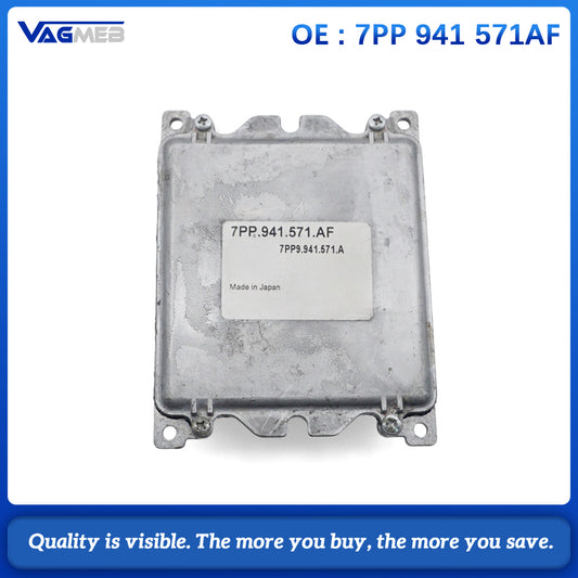 90%Used Headlight LED Driver Power Control Module 7PP941571AF Replacement For Audi A8 D5