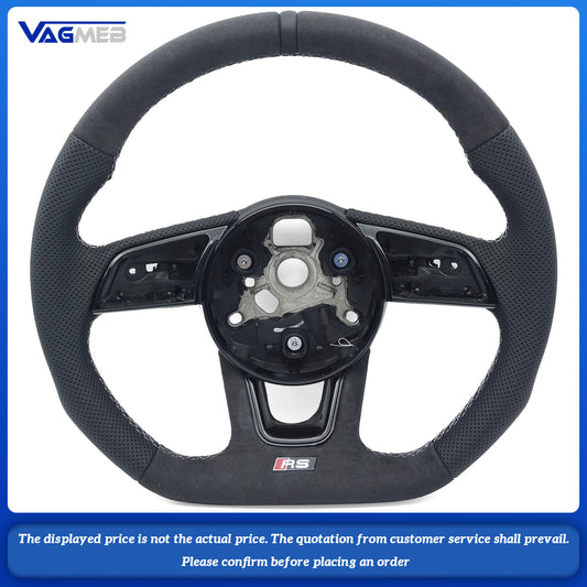 For Audi RS logo A3 A4 A4 B9 A5 B9 Steering wheel