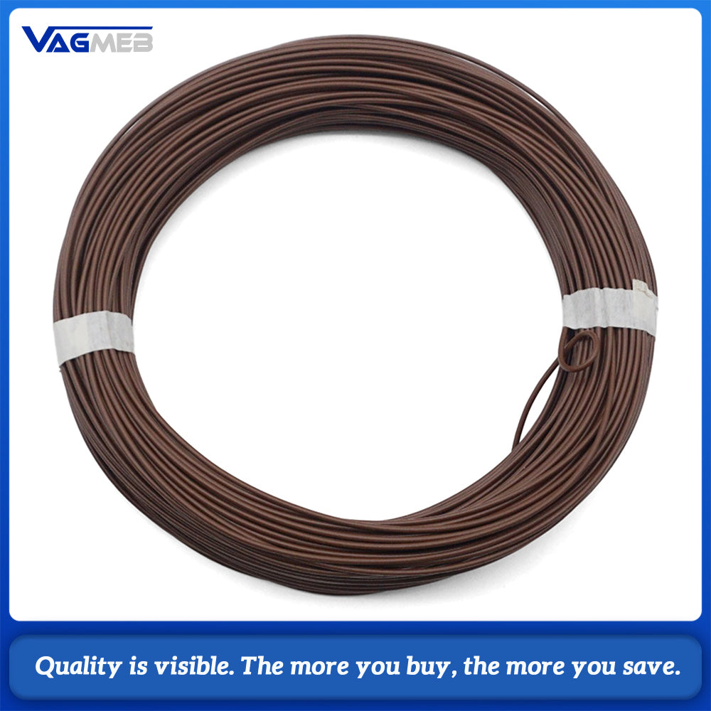 50M 0.75mm² Single Core Brown Electrical Wire Auto Car Wiring Cable