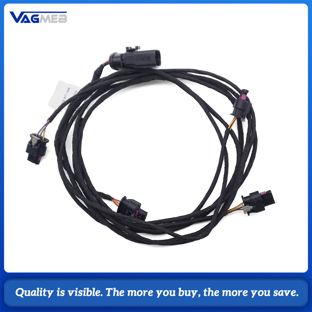 Front Bumper PDC Parking Sensor Wiring Harness Version 4K5971095 For Audi A6 C8