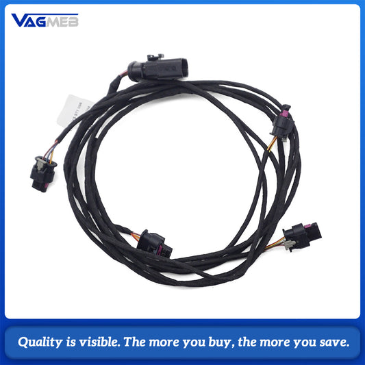 Front Bumper PDC Parking Sensor Wiring Harness Version 4K5971095 For Audi A6 C8