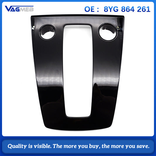 Car Interior Central Console Gearshift Piano Black Panel Replacement for Audi A3 8Y S3 2020 2021 2022 2023 2024 8YG864261