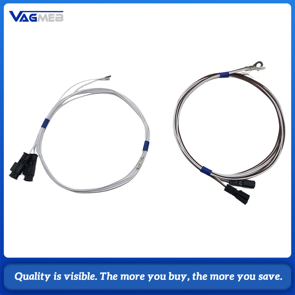 Front Door LED Illuminated Sill Plate Wiring Harness For Audi