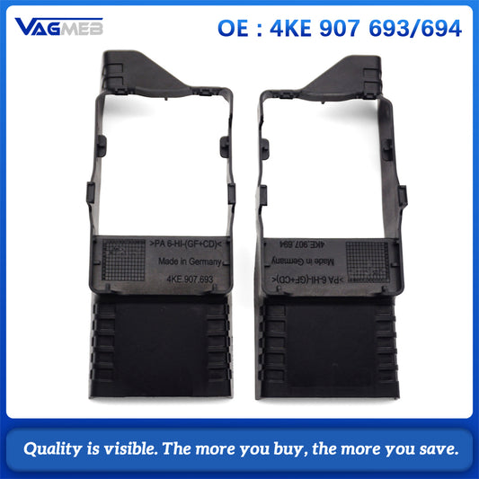 4KE907693 4KE907694 Rear Bumper Radar Bracket for Audi Q4 e-tron Side Assist Blind Spot Sensor Holder Cover