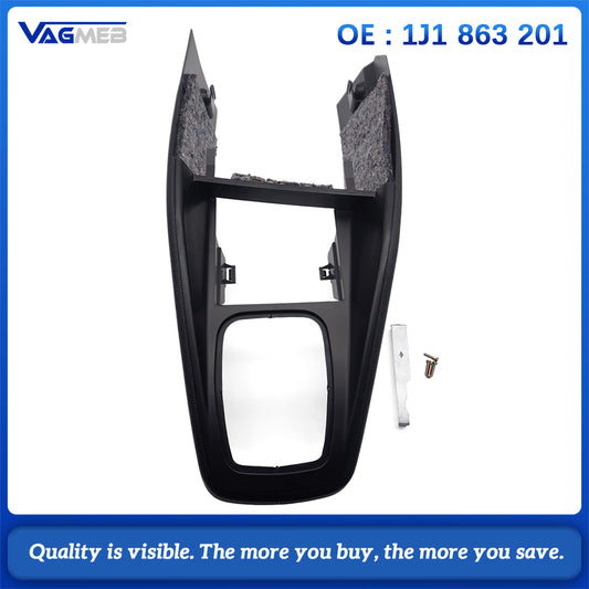 1J1863201 Center console trim Shift frame for VW Golf Jetta Bora MK4 1998 1999 2000 2001-2004 Center console tunnel trim