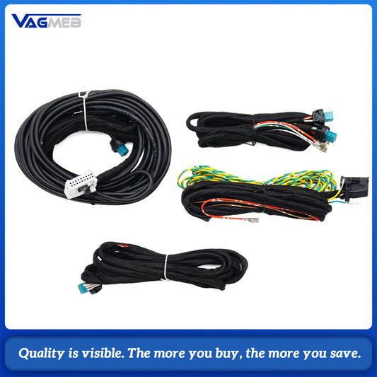 For BMW 3 Series  5 Series 360 Surround View Camera Wiring Harness Kit