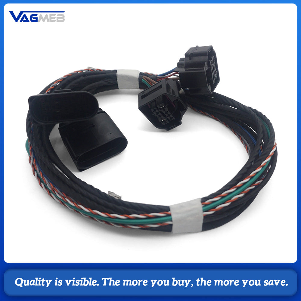 Xenon To LED Headlight Conversion Wiring Harness Fit Audi A4 B9 2017-2019 Upgrade To 2020-2024 Full LED Headlight Adapter Cable