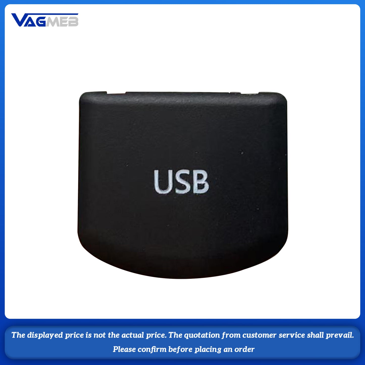 USB socket for VW Golf convertible PoloDerbyVento IND Sharan Multivan Scirocco Alhambra 6C0035249B