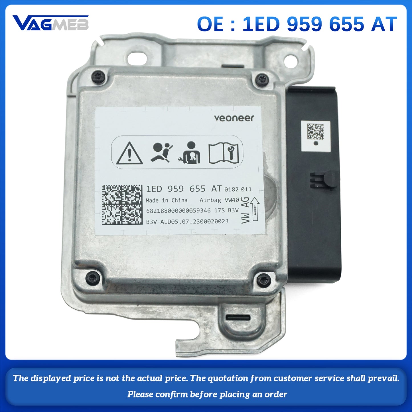 For VW  Steering Wheel Control Computer 1ED 959 655AT