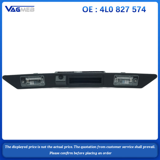 Rear License Plate Light Trunk Tailgate Handle Switch For Audi A3 A4 A6 Q7 RS4 RS6