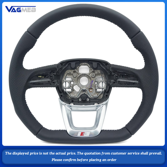 For Audi S Logo Q3 Grey Line Steering Wheel