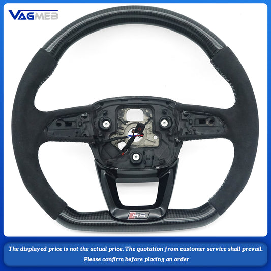 For Audi RS LOGO Q5 FY Q7 4M Q8  sports steering wheel with heating