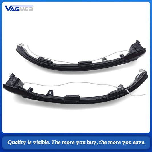 Car Gloss Pure White Rearview Mirror Cover With Letter Mark Wing Mirror Cap Replacement For VW Golf 7 MK7