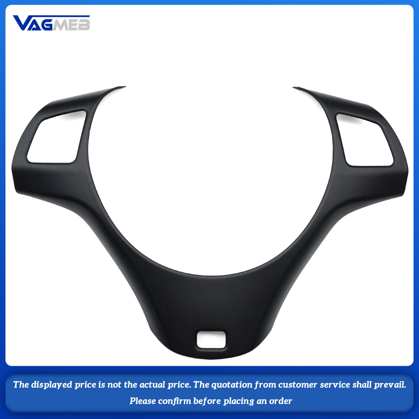 For BMW 1 3 Series E32 E87 E90 E92 E93 2005 - 2012 Steering Wheel Panel Sticker Cover Decoration Trim Moulding Accessories