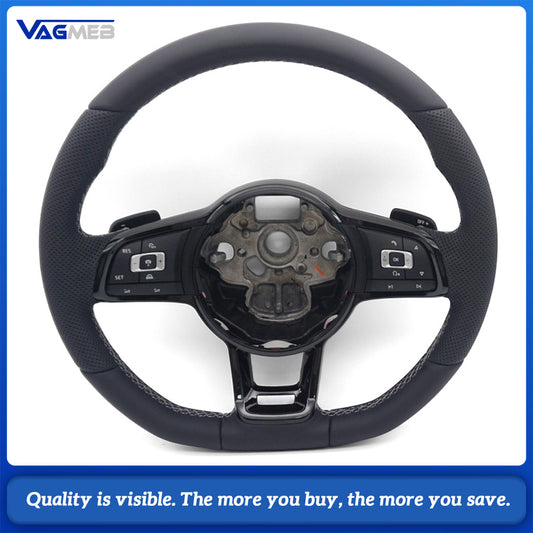 R R-Line Steering Wheel Assembly For  VW  VolkswagenCC Polo Golf 7 GTI Passat Tiguan Scirocco