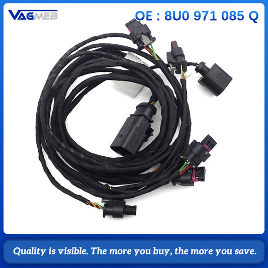 Front Bumper PDC Parking Sensor Wiring Harness OE 8U0971085Q For Audi Q3 8U 2015‑2018 Bumper Repair Replacement Cable