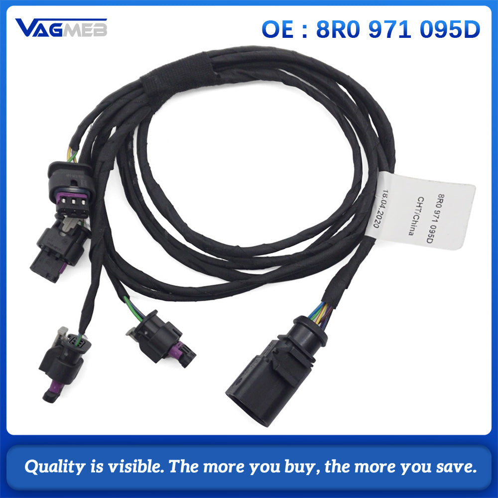 8R0 971 095D OEM Parking Aid Radar Wire Loom For Audi Q5 8R 2013-2017 Front Bumper