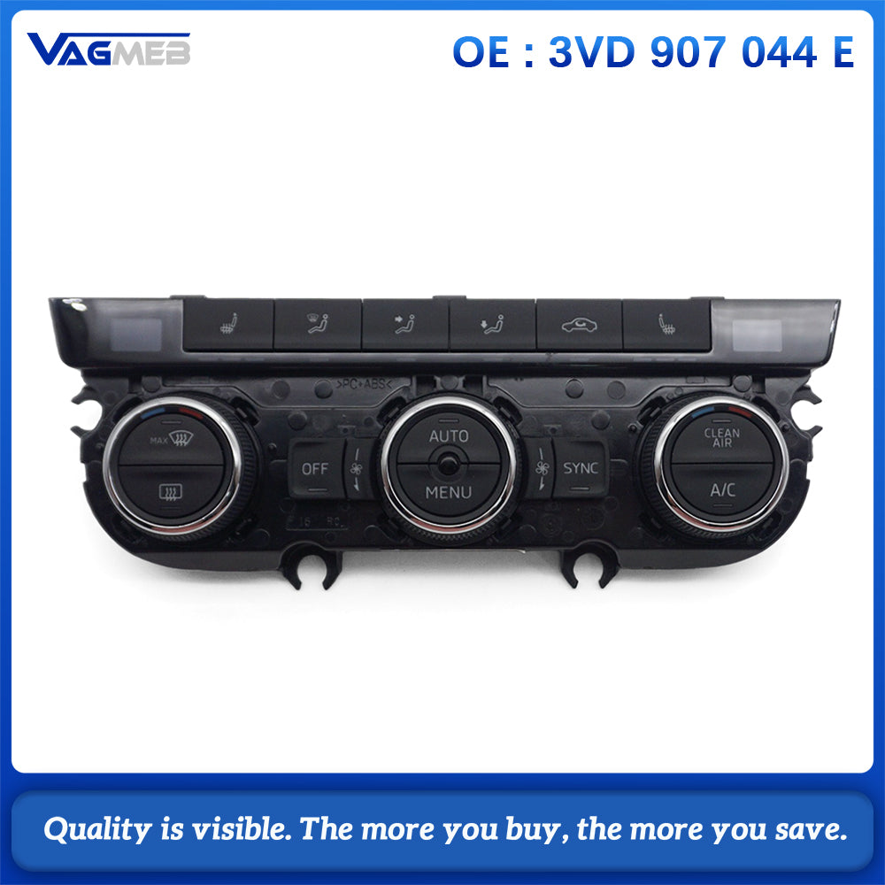For Skoda Superb 3V Auto AC Heater Control Switch With Seat Heating OE 3VD 907 044 E