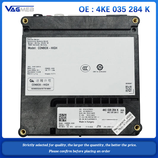 4KE 035 284 K Emergency call module and communication unit control unit For Audi A4 B9 S4 A6 S6 A7 S7 Q5 A8 ETRGT