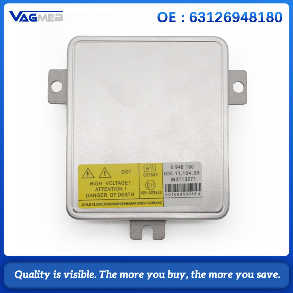 63126948180 For BMW 3 Series Volvo S80 V70 D1S W3T13271 Xenon Headlight Ballast 6948180 30744459