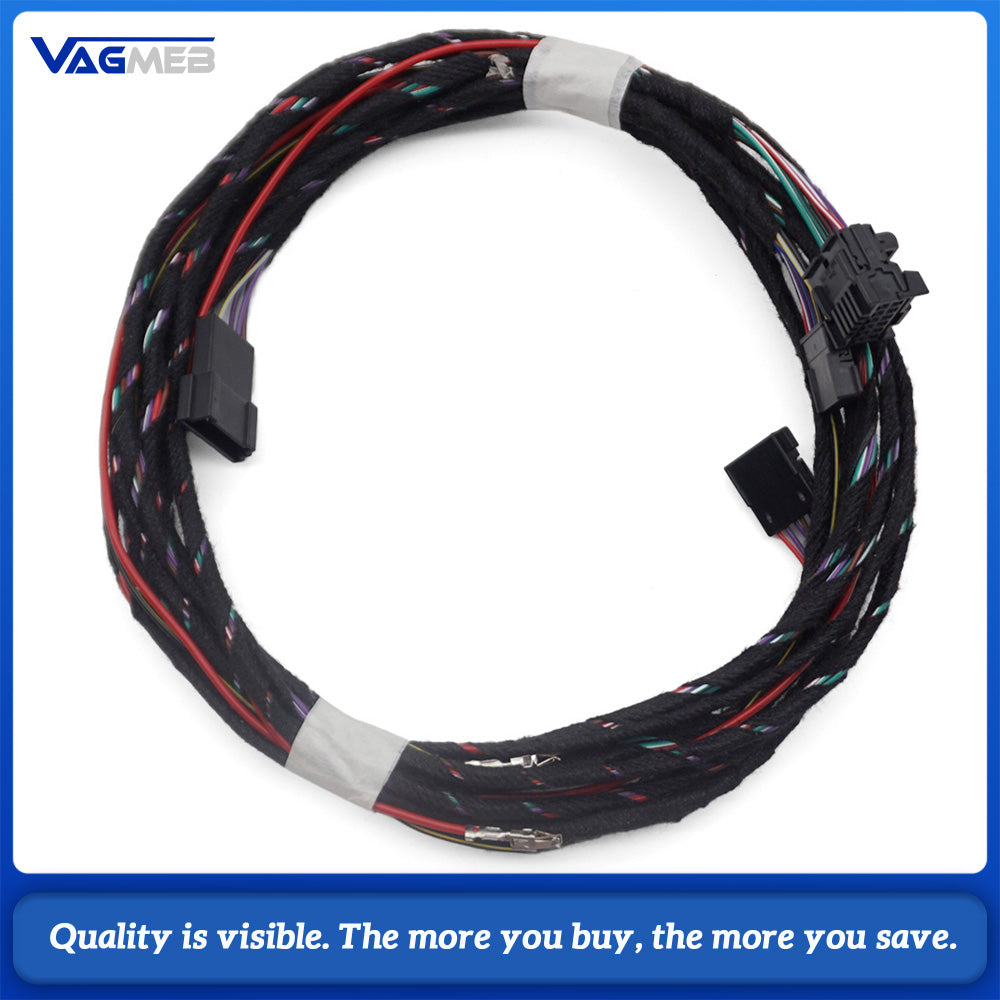 Halogen update to LED light harness for Audi A3 roof LED light harness upgrade for interior ceiling light harness