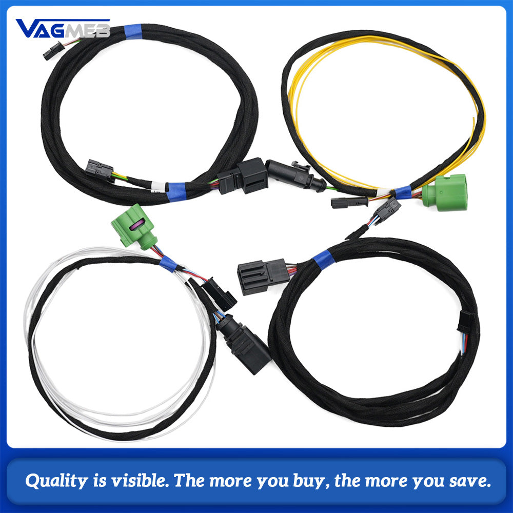 For Audi A3 Halogen to LED adaptors Taillight Cable Wire Harness Adapter