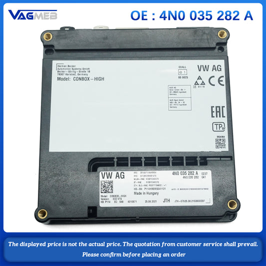 For Audi Q7 Q8 A6 A7 Communication Module Computer Emergency Call Module Unit Control Unit 4N0 035 282 A