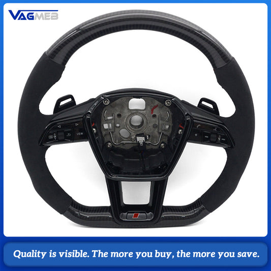 For Audi A6C8 High-end carbon fiber perFormance steering wheel