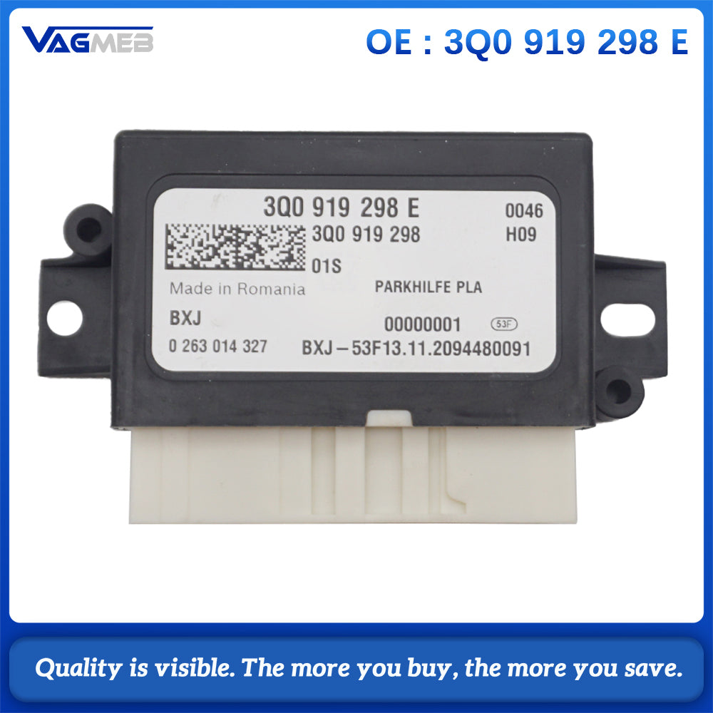 PDC Parking Distance Control Module OE 3Q0919298E Fit VW Tiguan AD1 MK2 2016-2024 Park Assist Computer