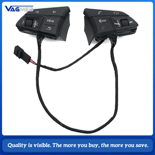 Multi functional steering wheel button For Audi TT car accessories