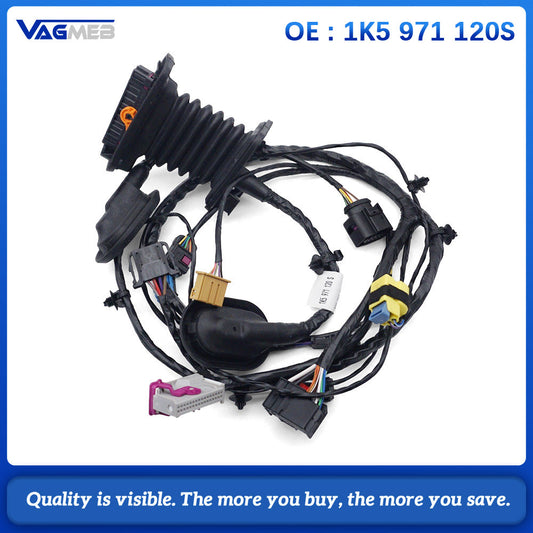 Car Front Left Driver Side Door Wiring Harness Compatible With For VW Jetta MK5 OE 1K5 971 120S Replacement Cable Loom