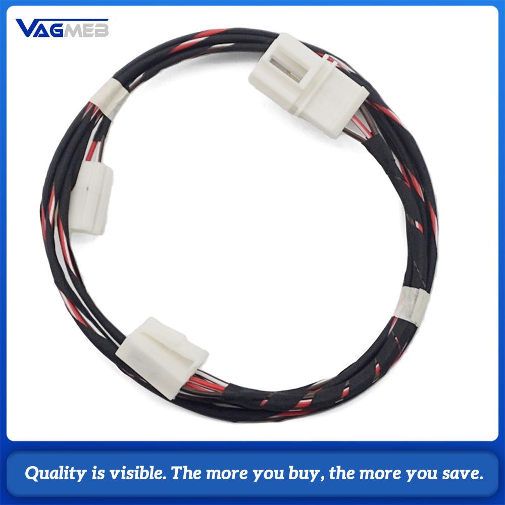 Cigarette Lighter Wiring Harness OE 1J0919307, Fit for VW Polo Bora Golf Passat B5, 12V Cigarette Lighter Assembly Cable Plug, Direct Replacement