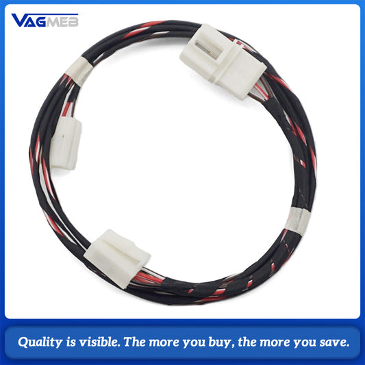 Cigarette Lighter Wiring Harness OE 1J0919307, Fit for VW Polo Bora Golf Passat B5, 12V Cigarette Lighter Assembly Cable Plug, Direct Replacement