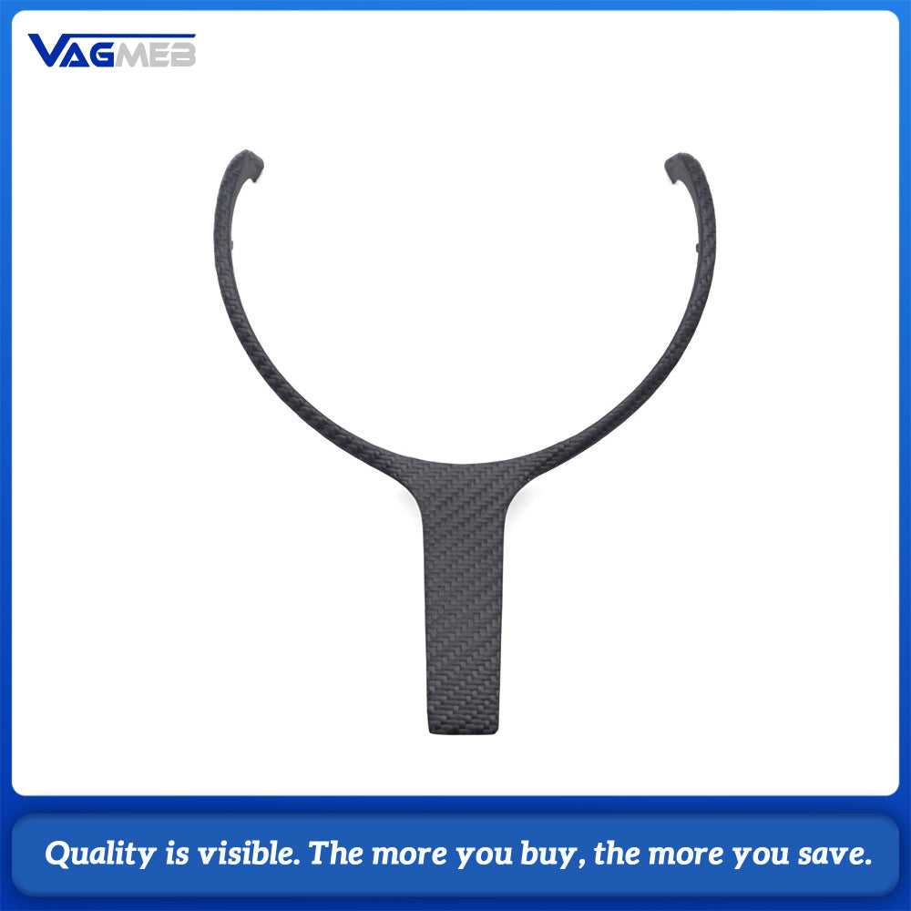 For M3 M4 F80 F82 F10 F06 F12 F13 F15 F16 F20 F22 F30 F31 F32 F33 F36 For Steering Wheel Trim Carbon Fiber