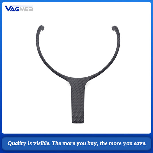For M3 M4 F80 F82 F10 F06 F12 F13 F15 F16 F20 F22 F30 F31 F32 F33 F36 For Steering Wheel Trim Carbon Fiber
