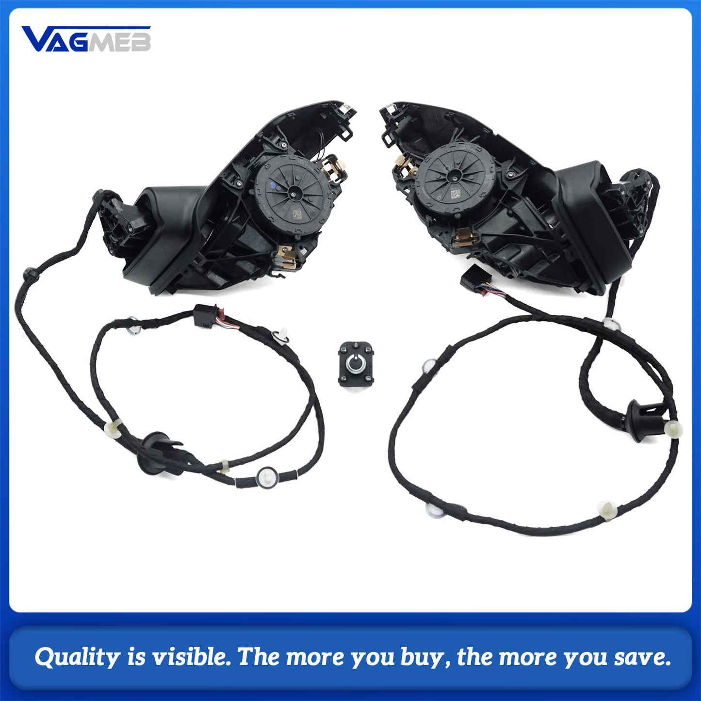 Electric Folding Rearview Mirror Applicable For Audi A6C8 Electric Folding Rearview Mirror