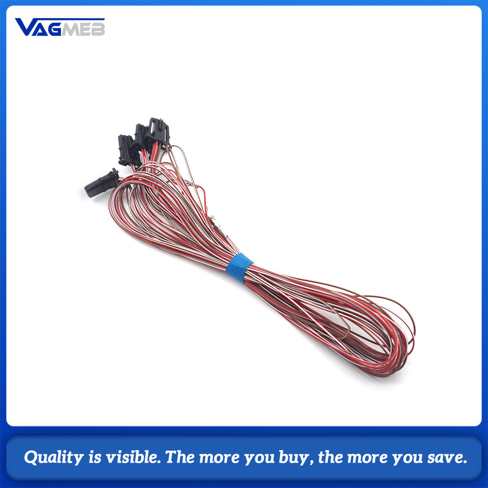Footwell Light Wiring Harness For VW Golf 6 MK6 PQ35 Jetta Passat B6 B7 Tiguan Interior Ambient Lamp Extension Cable