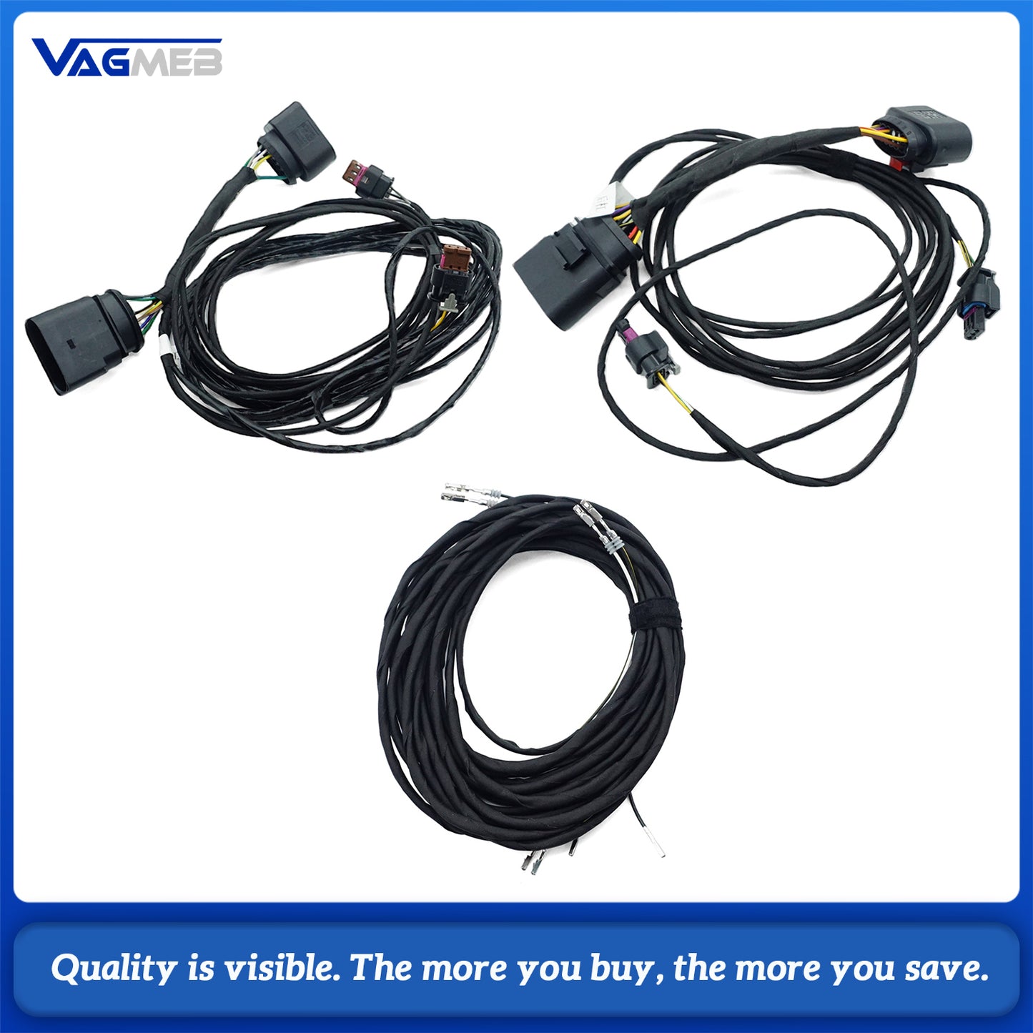 For Audi A6 C8 8-liter 12-bus wiring (without 360-degree panoramic feature)
