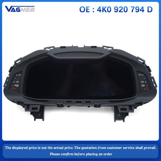 For Audi A6 C8  Speedometer Instrument Cluster Kit 4K0 920 794D