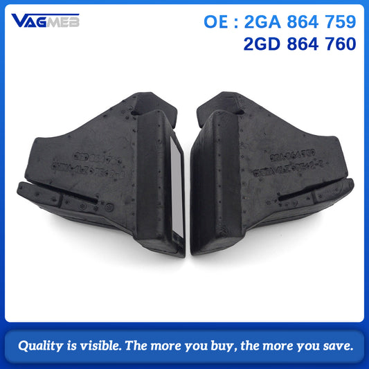 Bonnet Hood Side Foam Seal Cushion Pad Pair OE 2GA864759 2GD864760 For VW T‑Roc Engine Compartment Insulation Sponge Block Left Right