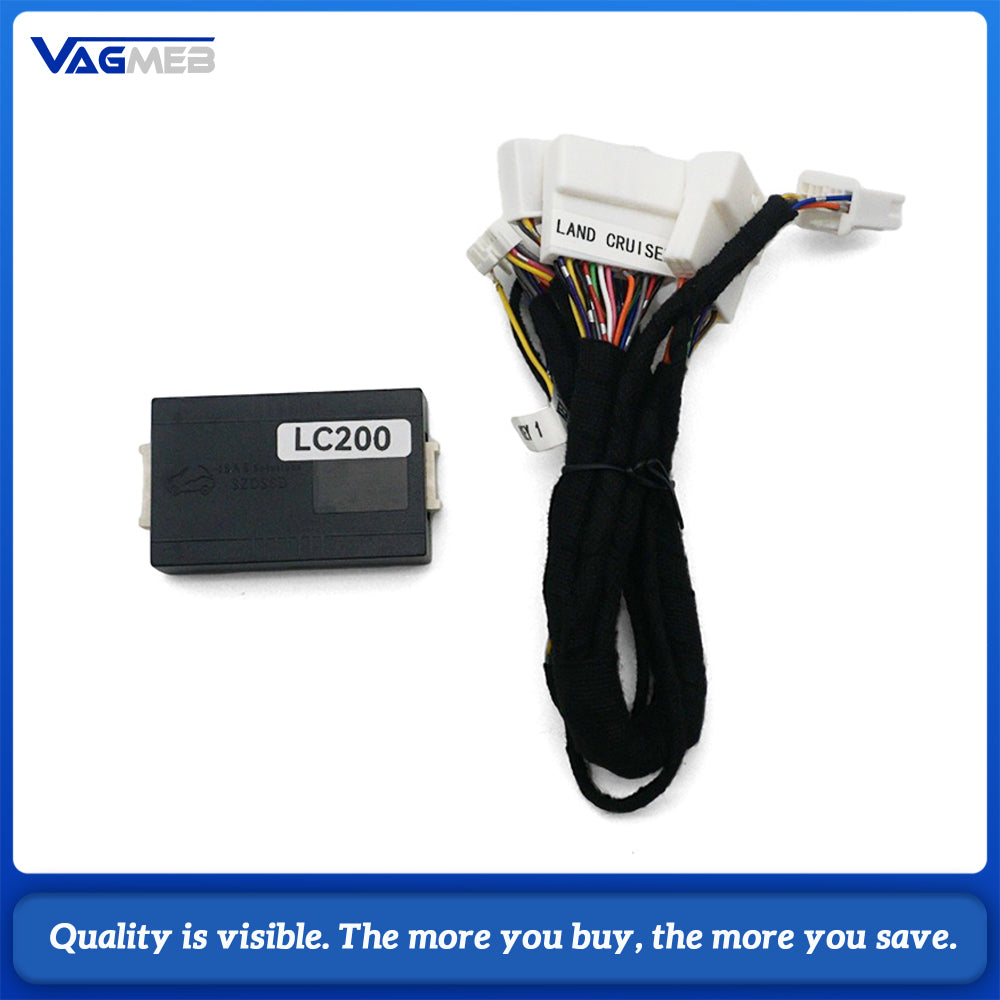 Instrument Cluster Decoder Module With Plug‑Play Wiring Harness For Toyota Land Cruiser LC200, Gauge Retrofit Adapter Kit, Keep Original Vehicle CAN‑Bus Signal
